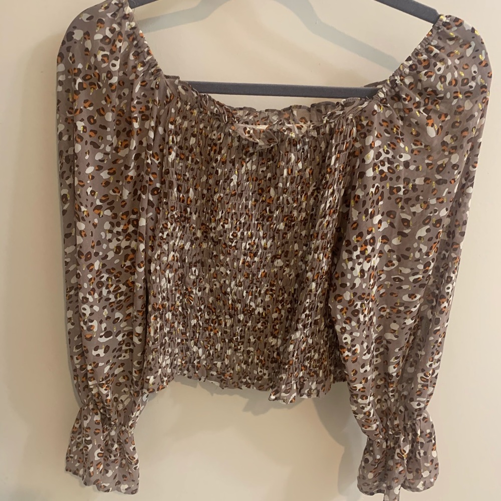 She + Sky cinched top